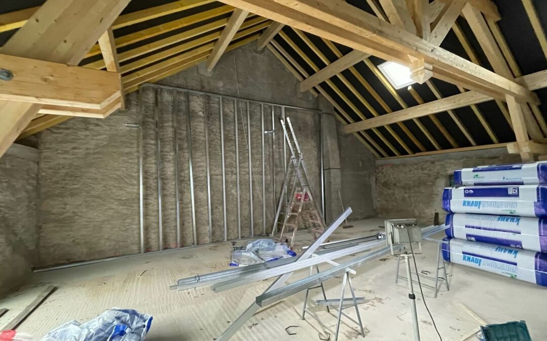 Rénovation et transformation d&rsquo;une grange à Rodemack (FR)